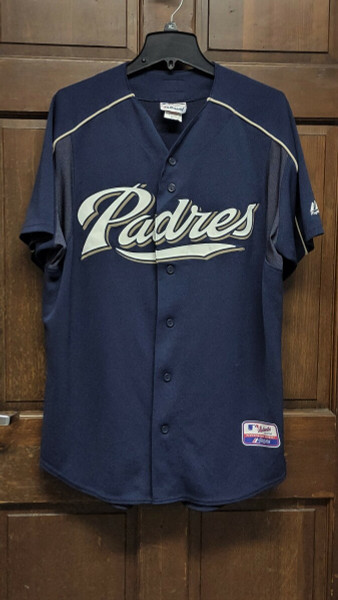 Majestic Authentic San Diego Padres Blue #4 Baseball Jersey Men's NO SIZE
