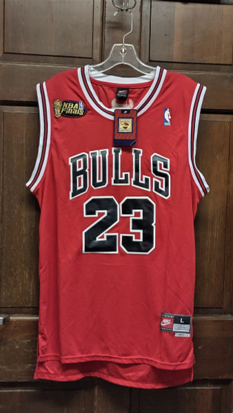 Nike Hardwood Classics Michael Jordan #23 Chicago Bulls Jersey NBA Finals Sz 50