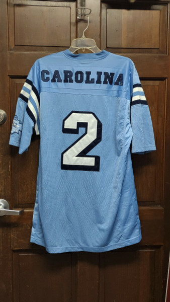BG Land BGL Blue North Carolina UNC Tar Heels #2 Football Jersey Size M Medium