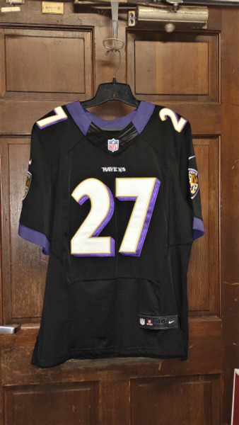 Nike On Field Baltimore Ravens #27 Ray Rice Black Stitched Football Jersey Sz 40