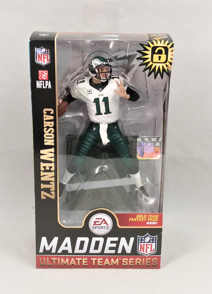 Carson Wentz EA Sports Madden NFL 19 Ultimate Team Series 1 McFarlane Variant f8