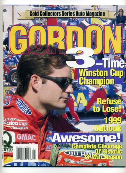 1998 GCS Gold Collectors Series Auto Magazine Jeff Gordon