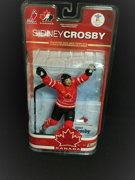 McFarlane Action Figure 2010 Vancouver Gold Medalists Sidney Crosby Canada f11