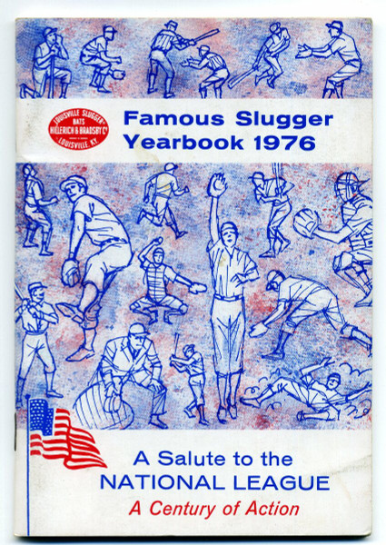 1976 Louisville Slugger Famous Slugger Yearbook Salute To National League