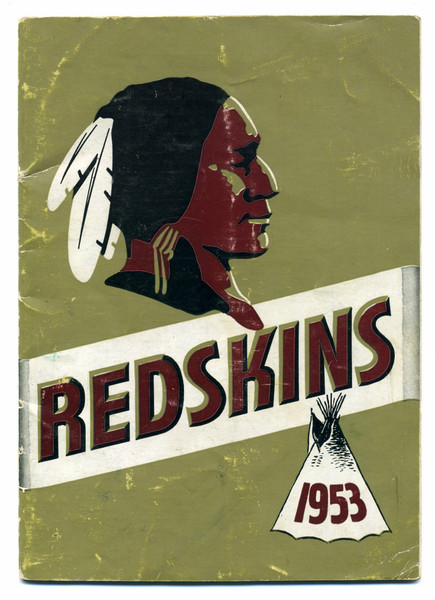 1953 WASHINGTON REDSKINS Football Press Book Media Guide