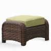 Saint Tropez Outdoor Ottoman in Tobacco finish