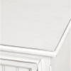 Details of Monaco Nightstand in distressed Blanc finish