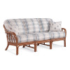 Edgewater Sofa in fabric '0121-63 D' and Havana Finish