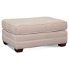 Bedford Ottoman  in fabric 0850-93 B and Java finish
