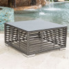 Graphite Outdoor Square Coffee Table