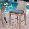 Belize Counter Chair in Rustic Driftwood finish