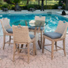 Belize Dining Collection in Rustic Driftwood finish