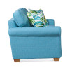 Bedford Loveseat in fabric '6358-52 C' and Havana finish