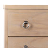 Monterey 5-drawer Chest with metal ring pull