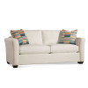 Bridgeport 2 over 2 Sofa in fabric '0851-94 B' and Java finish