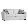 Bridgeport Queen Sleeper Sofa in fabric '0851-94 B' and Java finish
