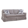 Gramercy Park Loft Sofa with Slipcover in fabric '0313-83 C' with contrast welt '0313-91 C'