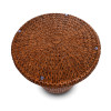 Key Largo Round Accent Table Base in Sienna finish