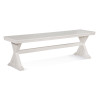 Hues Dining Bench in Bisque finish
