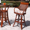 Bermuda 30″ Swivel Barstool in Sienna Finish