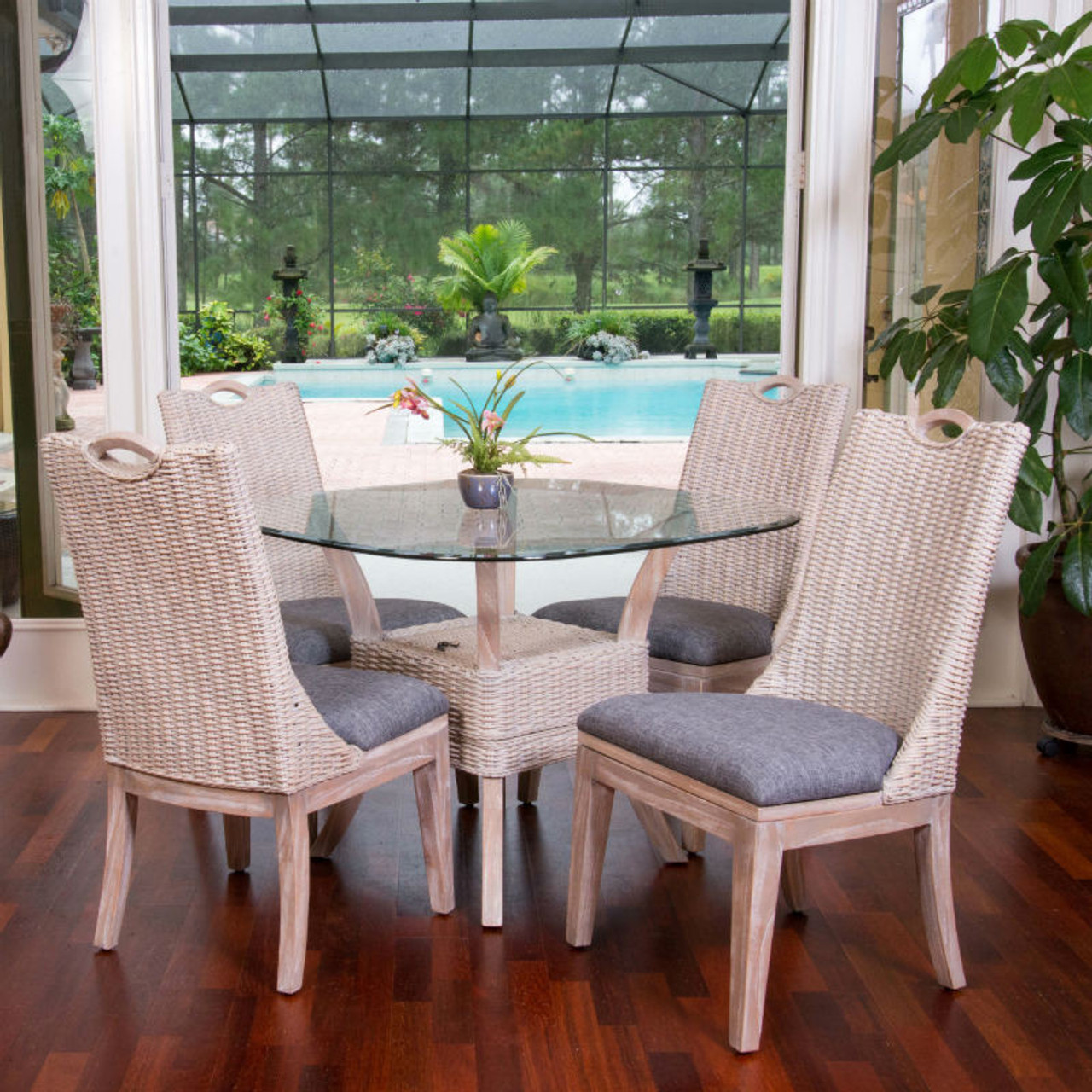 Innisbrook all weather wicker dining chairs top