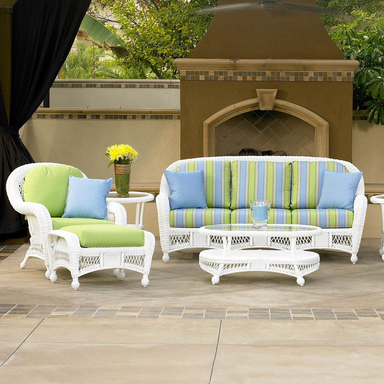 st lucia replacement cushions