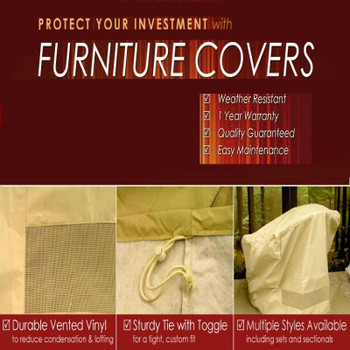 Furniture Cover Square Fire Table Furniture Cover Square Fire Table