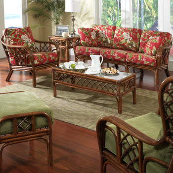 Grand Isle End Table With Glass Top Grand Isle End Table With Glass Top