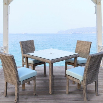 Saint Tropez Outdoor Square Dining Table Saint Tropez Outdoor Square Dining Table