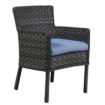 Lorca Outdoor Arm Chair - Union Pacific Fabric