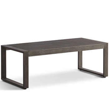 Ryan Outdoor Coffee Table in the gray-brown Nimbus finish