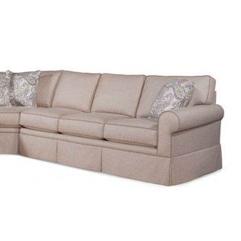 Benton RSF Skirted 1-Arm Sofa