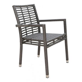Graphite Outdoor Stackable Armchair