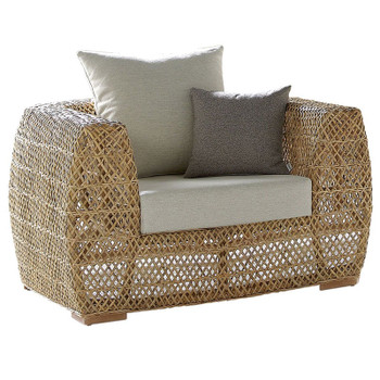 Sumatra Lounge Chair with Indoor Beige Fabric