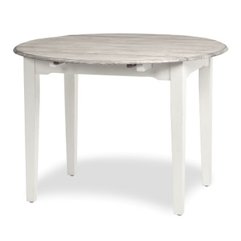 Islamorada Round Dining Table with Drop Leaf