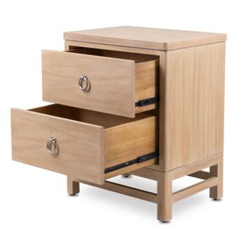 Monterey 2-drawer Nightstand,  drawer is constructed of solid wood with dovetail joints