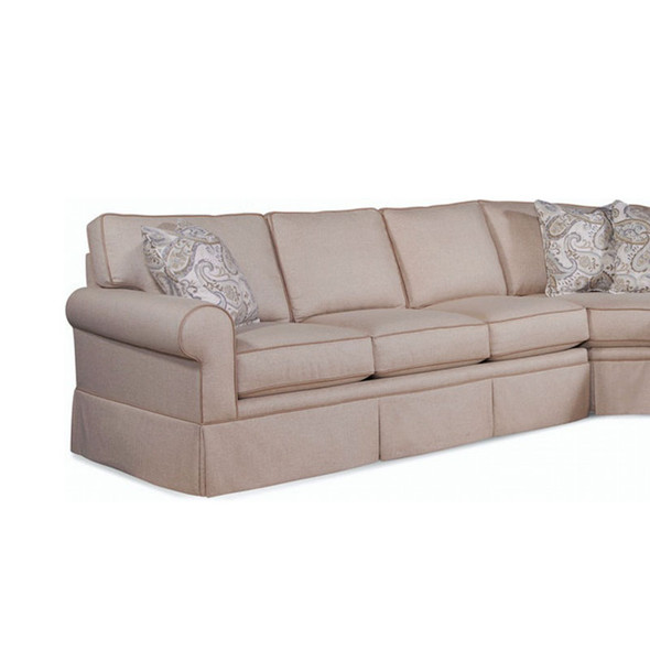 Benton LSF Skirted 1-Arm Sofa