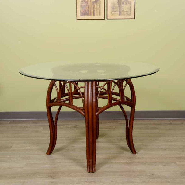 Cuba Dining Table in Sienna Finish