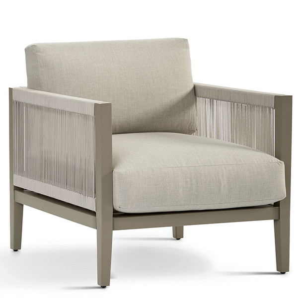 Nicole Outdoor Chair in Graystone finish