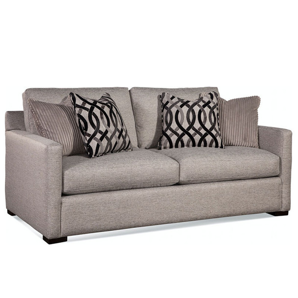 Bel-Air 2 over 2 Sofa in fabric '0358-88 A' and Java finish