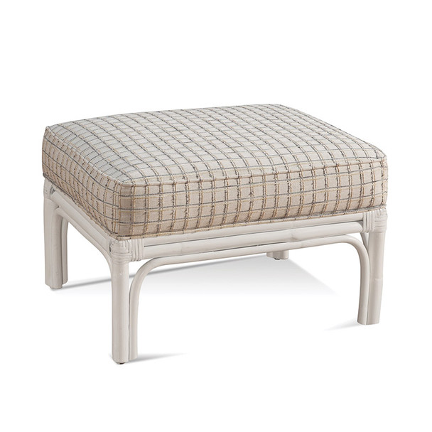 Boca Ottoman in Bisque finish