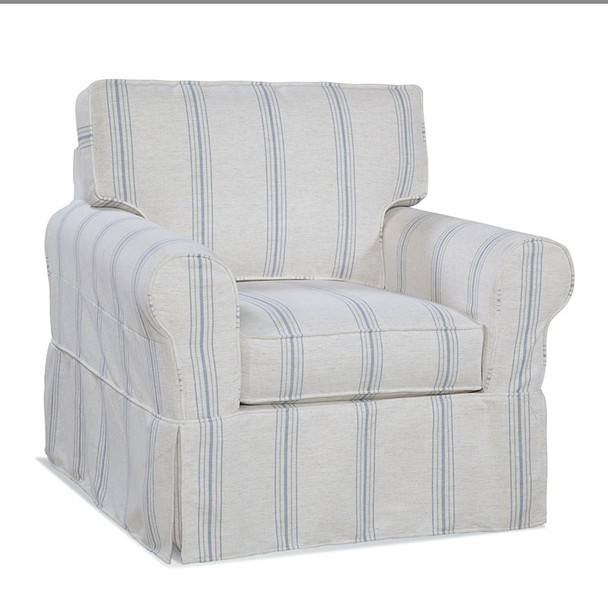 Bedford Small Chair with Slipcover in fabric '0208-64 C'