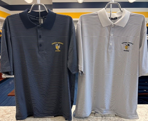 ALUMNI GOLF SHIRT STRIPED