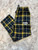 NAVY/GOLD FLANNEL PANTS