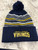 STRIPED HAT WITH POM