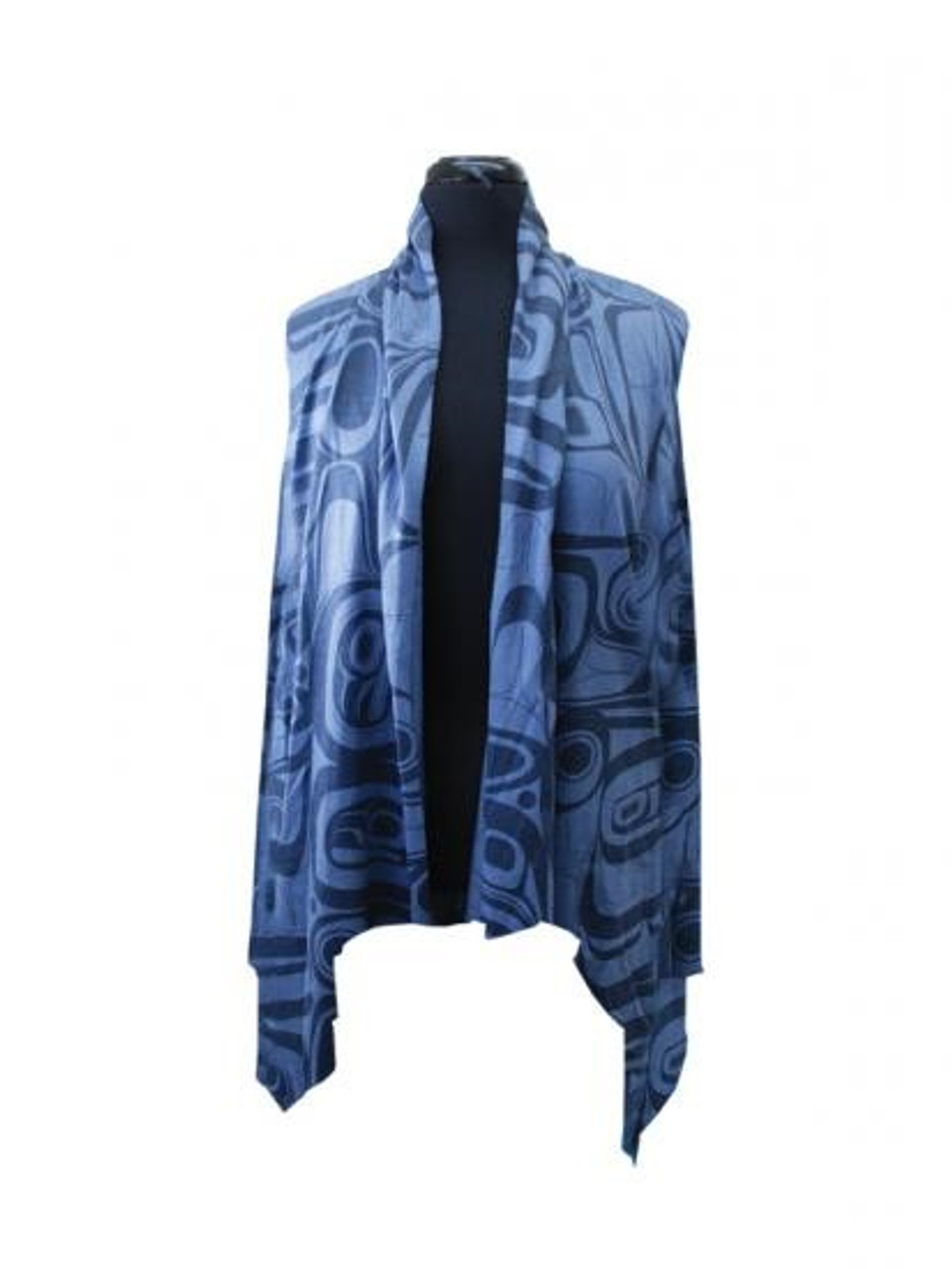 Kelly Robinson All Over Print Vest-Raven - Claudia Alan US