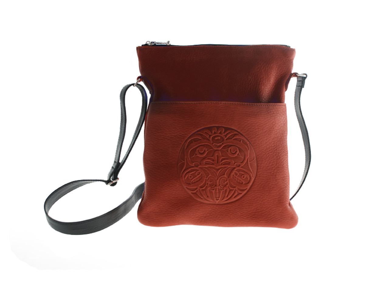 solo leather messenger bag