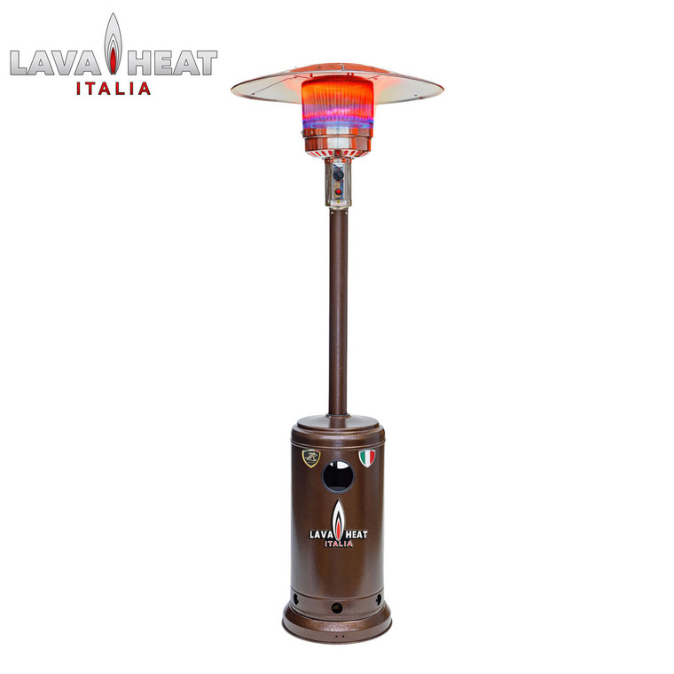 VERONA (T-LINE) Patio Heater Commercial Flame Propane Heritage Bronze 48,000 BTU