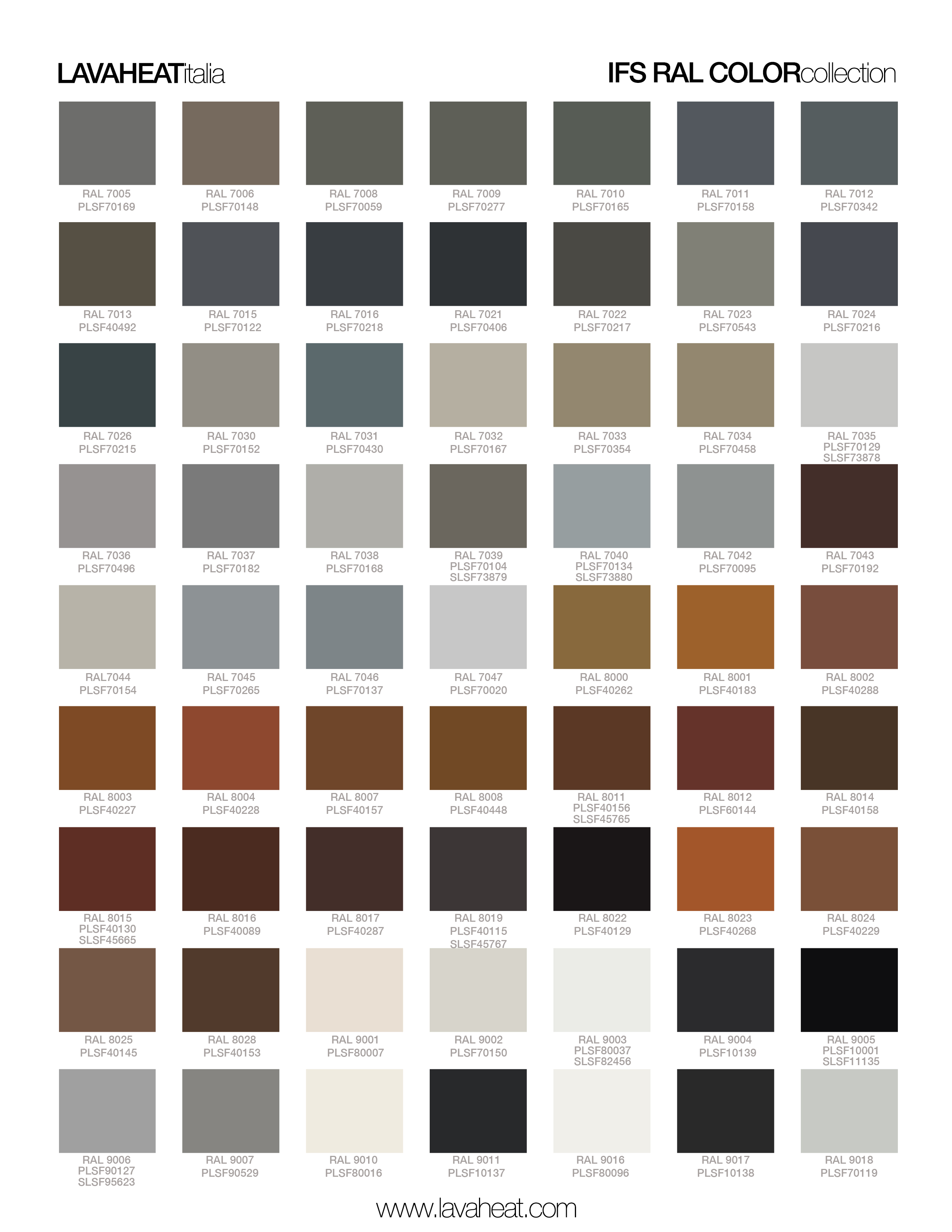 Buy Ral Color Chart