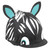 Shires Animal Hat Cover Zebra